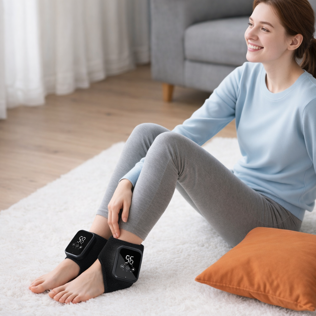 WÄRMENOVA™ Wärme- & Massagegerät für Knöchel